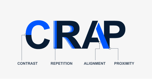 How the 4 C.R.A.P. Design Principles enhance User Experience- Featured Shot